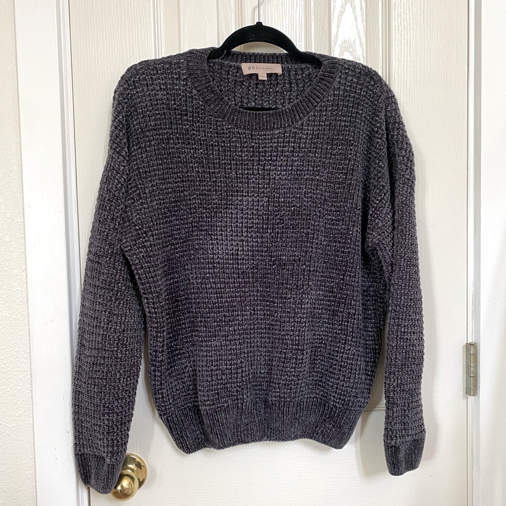 Philosophy chenille sweater